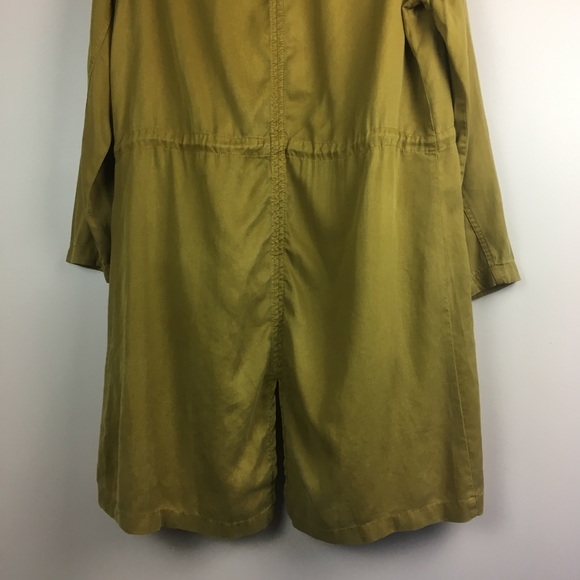 Max Jeans Drape Front Jacket M Mustard - Picture 6 of 8